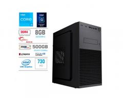 Računalnik MEGA MT S4 i3-13100/Intel 730/8GB/500GB-4.0/450W/Brez OS