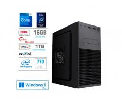 Računalnik MEGA MT S4 i7-13700/Intel 770/16GB/1TB-4.0/450W/Win11Pro