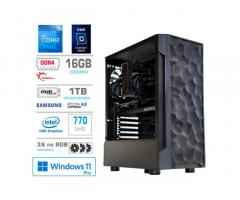 Računalnik MEGA TWR S7 i5-12600K/Intel 770/16GB/1TB/750W/Win11Pro RGB