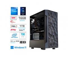 Računalnik MEGA TWR S7 i5-12400/Intel 730/16GB/1TB-4.0/750W/Win11Home RGB