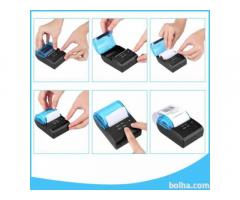 Printer računov prenosni POS tiskalnik BLUETOOTH termični QR brezžični - 7