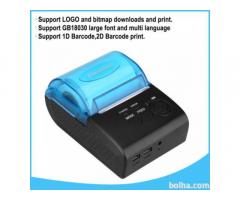 Printer računov prenosni POS tiskalnik BLUETOOTH termični QR brezžični - 8