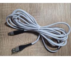 Kabel USB-USB C,3A 3m - 3