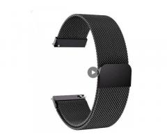 Pašček za uro kovinski magnetni 22mm - 3