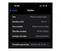 iPhone 16 Pro Max 256gb Natural Titanium - 8