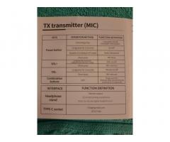 2 brezžična kravatna mikrofona s sprejemnikom na USB-C, USBA in iPhone - 8