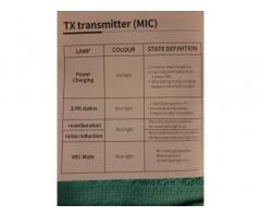 2 brezžična kravatna mikrofona s sprejemnikom na USB-C, USBA in iPhone - 9