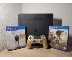 PlayStation 4 Slim 1TB + 2 igri + originalni kontroler