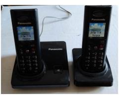 Prodam lepo ohranjeno in delujočo tel.p. Panasonic KX-TG8200FX (2x)