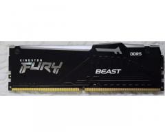DDR5 Kingston FURY BEAST 2 x 32 Gb