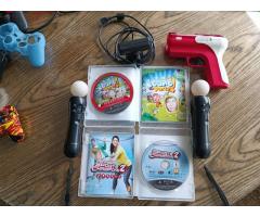 PLAYSTATION 3, ODKLENJEN + MOVE KONTROLERJA S KAMERO - 5