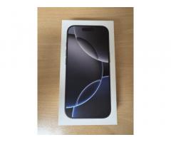 IPHONE 16 PRO 256 GB BLACK TITANIUM