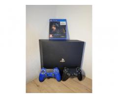 PS4 Pro 1TB + 2x kontroler + Death Stranding – top komplet