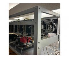 RIG 8x GPU Patit GeForce RTX3060 DUAL 12 GB - 4