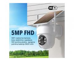 WiFi 5MP FHD integrirana brezžična nadzorna kamera