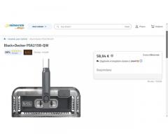 Baterijska metla / sesalec BLACK+DECKER PSA215B - 8