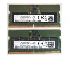 16 GB DDR5 RAM SO-DIMM (2 x 8GB) SAMSUNG 4800Ghz