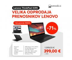 Lenovo ThinkPad X395 – AMD -Poslovni prenosnik! 1 TB