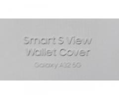 Preklopni ovitek Samsung EF-EA326PWE S View za Galaxy A32 A326, bel - 8