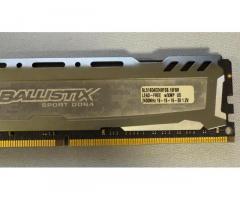 DDR 4 - 1x 16GB - 2x 8GB