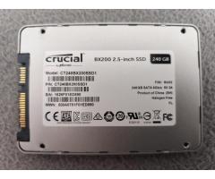 TRDI DISK HDD 240GB SSD,2.5“,540MB/s,v uporabi do 20dni, kot nov