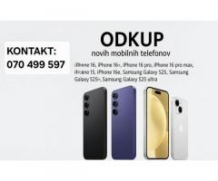 SAMSUNG, IPHONE NUDIM TAKOJŠEN GOTOVINSKI ODKUP RABLJENI ALI NOVI