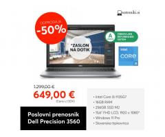 Poslovni prenosnik Dell Precision 3560