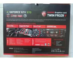 Prodam grafično kartico MSI GTX 970 GAMING 4G GEFORCE GTX 970 - 5