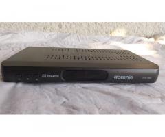 GORENJE digitalni sprejemnik DVB-T 660, z daljincem in napajalnikom
