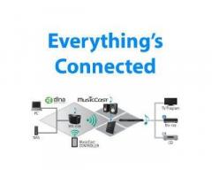 Yamaha MusicCast MCRN470D, Canton Plus GX.3, Woofer KONIG HAV-SW100 - 8