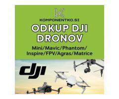 Odkup DJI Dronov | Udkupimo Drone | Mini, Mavic, Phantom in več!
