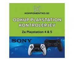 Odkup Playstation 4 in 5 Kontrolerjev | Odkupimo Playstation 4 in 5 Kontrolerje