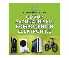 Odkup Računalniških Komponent, Mining Rigov, Računalnikov, Konzol in ostale elektronike