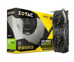 ZOTAC GTX 1070 AMP 8GB | HDMI 3xDisplayport | Grafična Kartica