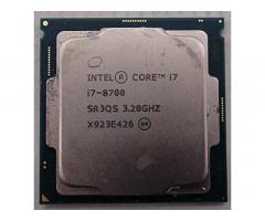 Intel i7 8700 | 6 jeder 12 niti | Do 4,6 Ghz | LGA 1151 V2 | TRAY Procesor