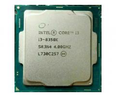 Procesor Intel i3 8350K | LGA1151 | TRAY Procesor