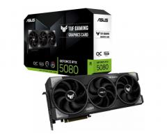 ASUS RTX 5080 TUF GAMING OC 16GB | 2xHDMI 2xDisplayport | Gaming Grafična Kartica