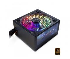 Inter-Tech Argus | 700W | 80Plus Bronze 88% | ATX12V 2.3 Non modular 140mm RGB črna (8888