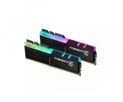 G.Skill RGB Trident Z | DDR4 | 16GB (2x 8GB) | 3200MHz | CL16 | XMP2.0 | 1,35V | Črna | F