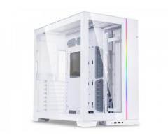 Lian Li O11 Dynamic EVO | Računalniško ohišje | ATX | Midi-Tower | Kaljeno steklo | Bel