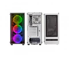Kolink Observatory Lite Mesh RGB | ARGB kaljeno steklo belo | Ohišje za računalnik