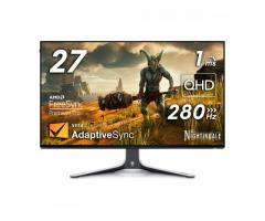 Monitor Dell Alienware AW2723DF | 68,6 cm (27,0") | 2560x1440 | 240Hz | Nano-IPS | 1ms | 2