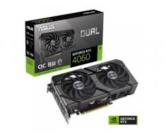 ASUS RTX 4060 Dual EVO OC 8GB | GDDR6 | HDMI 3xDisplayport | 90YV0JC7-M0NA00 | Zmogljiva G