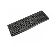 LOGITECH K120 OEM | USB | Žična | Črna | SLO g. | Kompaktna in Trdna Tipkovnica