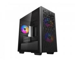 DeepCool MATREXX 40 3FS | Micro-ATX | Kaljeno Steklo | Črno | Računalniško Ohišje