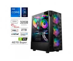 Računalnik MEGA TWR S7 i7-12700K | RTX 4070 Super | 32GB | 2TB | 750W | Brez OS | RGB | G