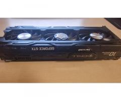 Močna grafična kartica NVIDIA GeForce GTX 1080 (3 ventilatorji). - 4