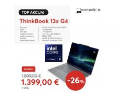Lenovo ThinkBook 13x G4 – 6C+10c Intel Core Ultra 9 185H