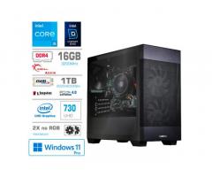 Računalnik MEGA MT S7X BUSINESS i7-13700/Intel 770/16GB/1TB-4.0/750W/Win11Pro/črna