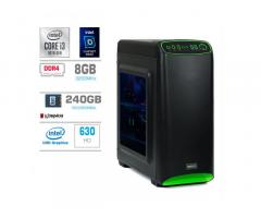 Računalnik MEGA MT 4000S i3-10100/Intel 630/8GB/240GB-SATA/350W/Brez OS